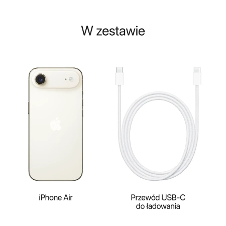 APPLE iPhone Air 256GB Jasne Złoto