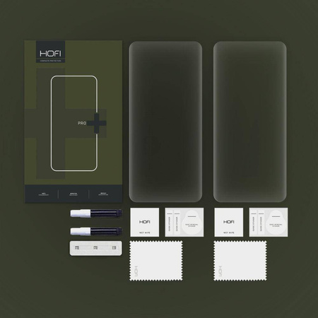 SZKŁO HARTOWANE HOFI UV GLASS PRO+ 2-PACK MOTOROLA EDGE 50 FUSION CLEAR