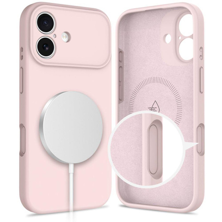 TECH-PROTECT SILICONE MAGSAFE IPHONE 17 PINK PEARL