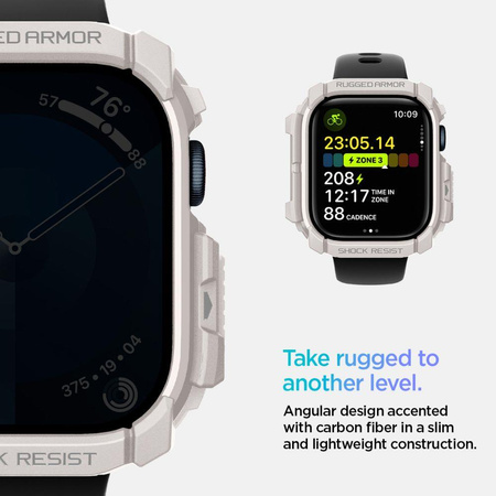 SPIGEN RUGGED ARMOR APPLE WATCH 10 / 11 (46 MM) DUNE BEIGE