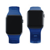 42/44/45/49 mm Blue - 3mk Silicone Watch Strap for Apple