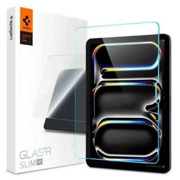 SZKŁO HARTOWANE SPIGEN GLAS.TR SLIM IPAD PRO 11” 5 / 2024 CLEAR