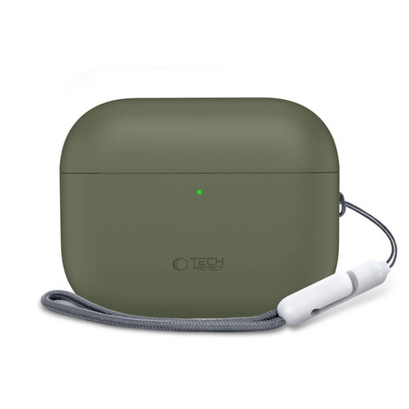 TECH-PROTECT SILICONE APPLE AIRPODS PRO 3 OLIVE GREEN