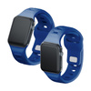38/40/41 mm Blue - 3mk Silicone Watch Strap for Apple