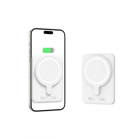 TECH-PROTECT PB10 LIFEMAG MAGSAFE POWER BANK 5000MAH WHITE