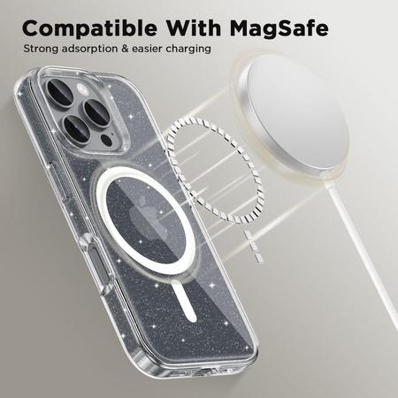 TECH-PROTECT FLEXAIR MAGSAFE IPHONE 16E GLITTER