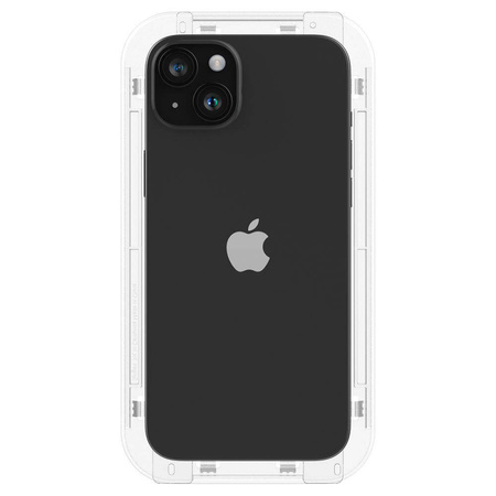SZKŁO HARTOWANE SPIGEN GLAS.TR ”EZ FIT” 2-PACK IPHONE 15 / 16 CLEAR