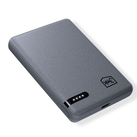 Accessories - 3mk Pocket Powerbank 5,000mAh 12W USB 1C-Grey