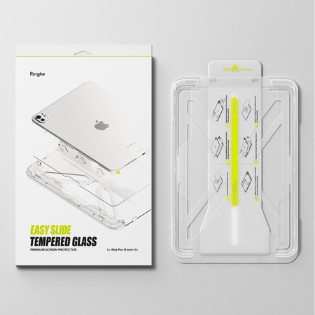 SZKŁO HARTOWANE RINGKE EASY SLIDE IPAD PRO 11” 5 / 6 / 2024-2025 CLEAR