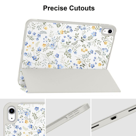 TECH-PROTECT SC PEN IPAD 10.9” 10 / 2022 / 11” 11 / 2025 SPRING FLOWERS