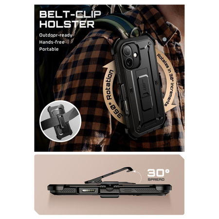 SUPCASE UNICORN BEETLE PRO IPHONE 17 BLACK