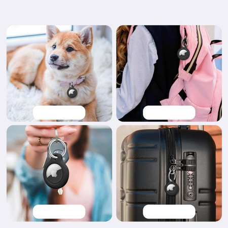 TECH-PROTECT ROUGH 2-PACK APPLE AIRTAG 1 / 2 BLACK