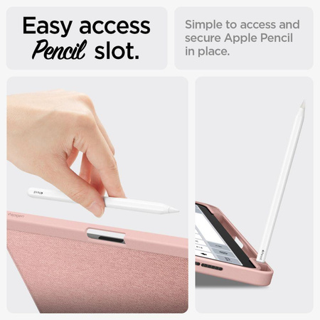 SPIGEN URBAN FIT IPAD AIR 10.9” 4 / 5 / 2020-2022 / 11” 6 / 7 / 2024-2025 ROSE GOLD