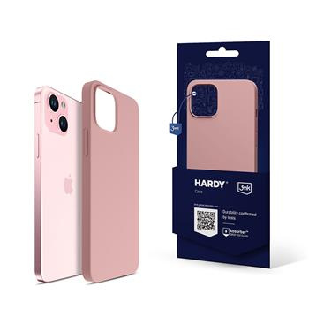 Apple iPhone 15 - 3mk Hardy Silicone MagCase Pink