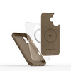 TECH-PROTECT LIQUID SILICONE MAGSAFE IPHONE 16E CHOCOLATE BROWN
