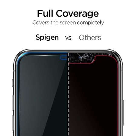 SZKŁO HARTOWANE SPIGEN ALM GLASS FC IPHONE 11 / XR BLACK