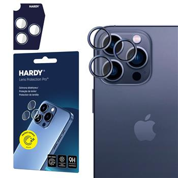 Apple iPhone 15 Pro Max - HARDY Lens Protection Pro Blue