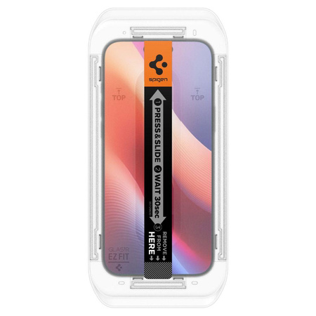 SZKŁO HARTOWANE SPIGEN GLAS.TR ”EZ FIT” 2-PACK IPHONE 16 PRO MAX / 17 PRO MAX CLEAR
