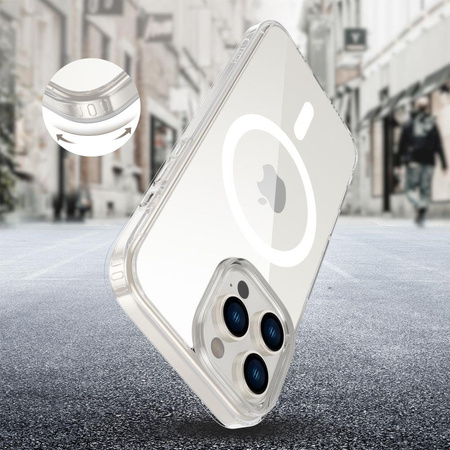 TECH-PROTECT FLEXAIR HYBRID CC MAGSAFE IPHONE 16 PRO MAX CLEAR