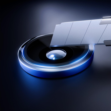 Apple iPhone 15 Pro - HARDY Lens Protection Pro Blue