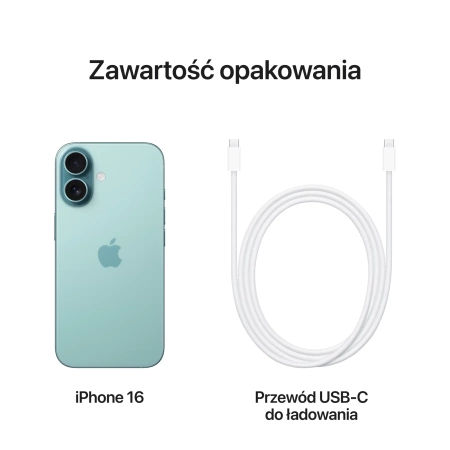 Apple iPhone 16 128GB Berylowa zieleń