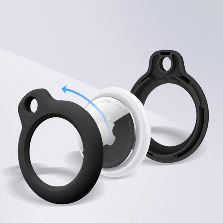 TECH-PROTECT ROUGH 2-PACK APPLE AIRTAG 1 / 2 BLACK