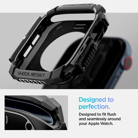 SPIGEN RUGGED ARMOR APPLE WATCH 10 / 11 (46 MM) MATTE BLACK