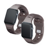 42/44/45/49 mm Taupe - 3mk Silicone Watch Strap for Apple