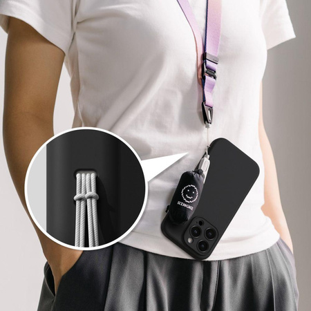 RINGKE SILICONE MAGNETIC MAGSAFE IPHONE 16 PRO MAX BLACK