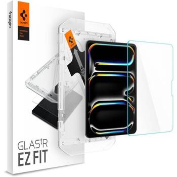 SZKŁO HARTOWANE SPIGEN GLAS.TR ”EZ FIT” IPAD PRO 11 5 / 2024 CLEAR