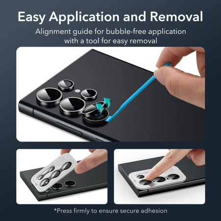 OSŁONA APARATU ESR CAMERA PROTECTOR GALAXY S24 ULTRA BLACK