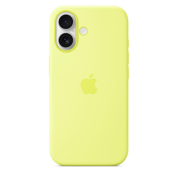 Silikonowe etui do iPhone'a 17 z MagSafe Neon Yellow