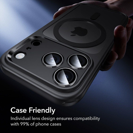 OSŁONA NA APARAT ESR ARMORITE CAMERA PROTECTOR IPHONE 14 PRO / MAX / 15 PRO / MAX / 16 PRO / MAX / 17 PRO / MAX CLEAR