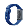 42/44/45/49 mm Blue - 3mk Silicone Watch Strap for Apple
