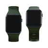 42/44/45/49 mm Dark Green - 3mk Silicone Watch Strap for Apple