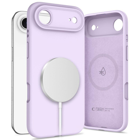 TECH-PROTECT SILICONE MAGSAFE IPHONE AIR MAUVE