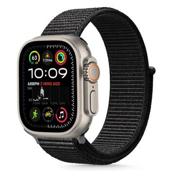 TECH-PROTECT NYLON APPLE WATCH 8 / 9 / 10 / 11 / SE / ULTRA (44 / 45 / 46 / 49 MM) BLACK