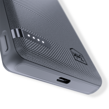 Accessories - 3mk Pocket Powerbank 5,000mAh 12W USB 1C-Grey