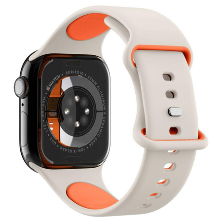SPIGEN NANO POP APPLE WATCH 8 / 9 / 10 / 11 / SE (40 / 41 / 42 MM) ORANGE BEIGE