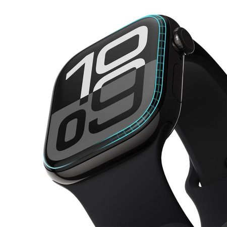 SZKŁO HYBRYDOWE HOFI HYBRID PRO+ 2-PACK APPLE WATCH 10 / 11 (46 MM) BLACK