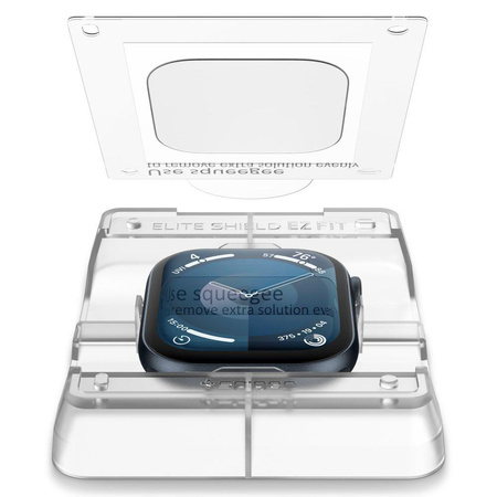 FOLIA HYDROŻELOWA SPIGEN ELITE SHIELD ”EZ FIT” 2-PACK APPLE WATCH 10 / 11 (42 MM) CLEAR
