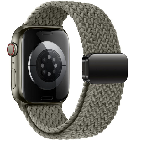 TECH-PROTECT NYLONMAG APPLE WATCH 8 / 9 / 10 / 11 / SE / ULTRA (44 / 45 / 46 / 49 MM) OLIVE GREY
