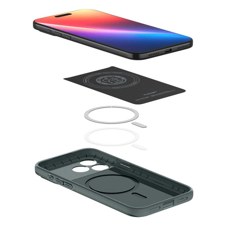 SPIGEN THIN FIT MAG MAGSAFE IPHONE 17 PRO MAX ABYSS GREEN