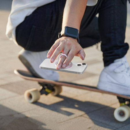 ESR HALOLOCK MAGNETIC MAGSAFE PHONE RING STAND PASTEL PINK