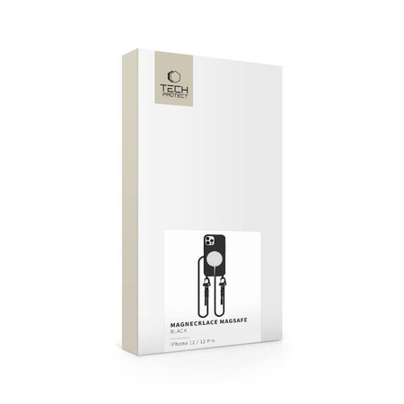 TECH-PROTECT MAGNECKLACE MAGSAFE IPHONE 12 / 12 PRO BLACK