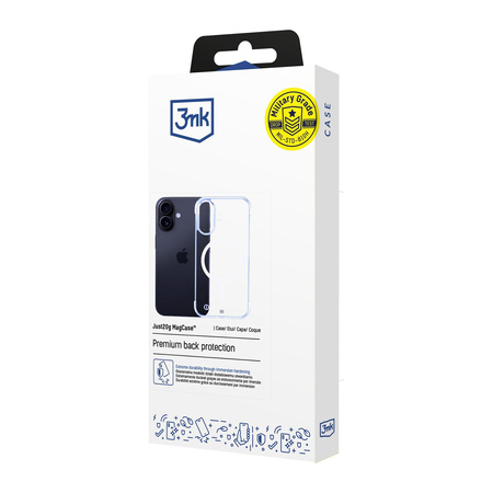 Apple iPhone 16 Plus - 3mk Just20g MagCase