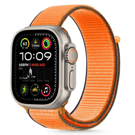 TECH-PROTECT NYLON APPLE WATCH 8 / 9 / 10 / 11 / SE / ULTRA (44 / 45 / 46 / 49 MM) KUMQUAT