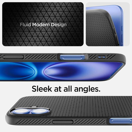 SPIGEN LIQUID AIR IPHONE 16 PLUS MATTE BLACK