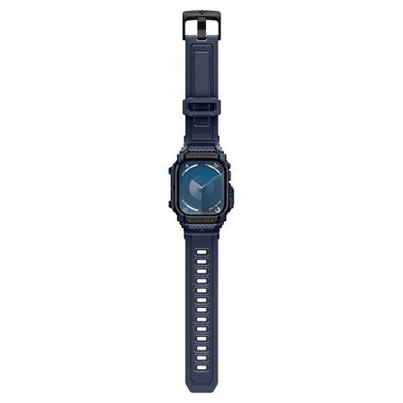 SPIGEN RUGGED ARMOR ”PRO” APPLE WATCH 10 / 11 (46 MM) NAVY BLUE