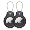 TECH-PROTECT ROUGH VEIN 2-PACK APPLE AIRTAG 1 / 2 BLACK